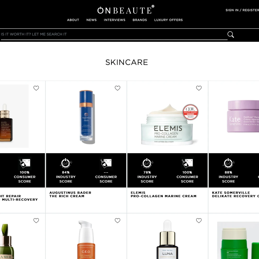 ON Beaute Case Study Cover Image